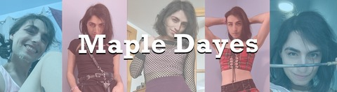 Header of maple.dayes